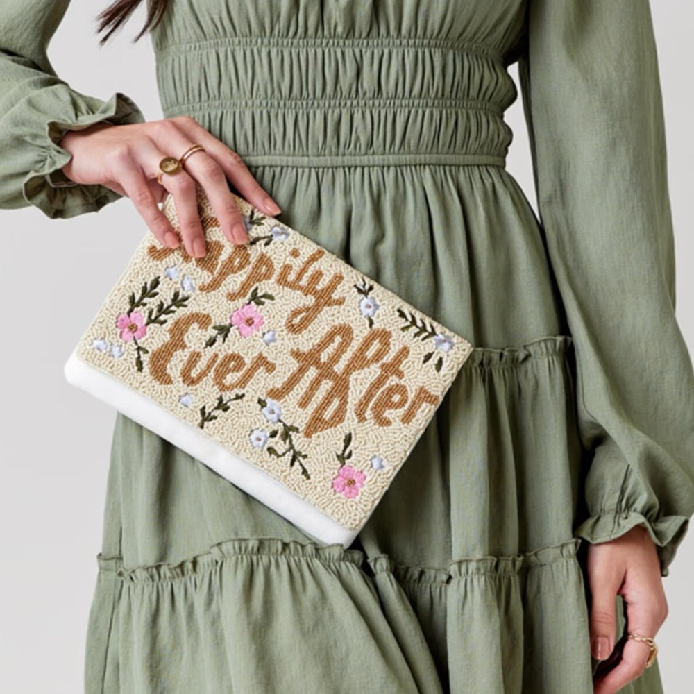 Francesca’s “Happily Ever After” clutch purse
